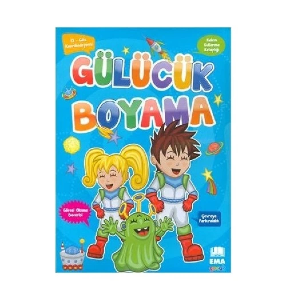 Gülücük Boyama K010 Emaçocuk