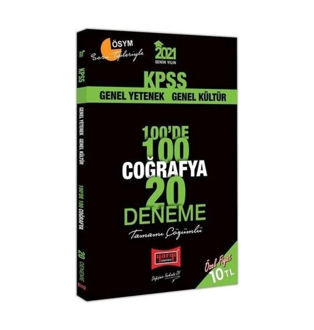 Yargı Kpss Gy Gk Coğrafya 20 Deneme