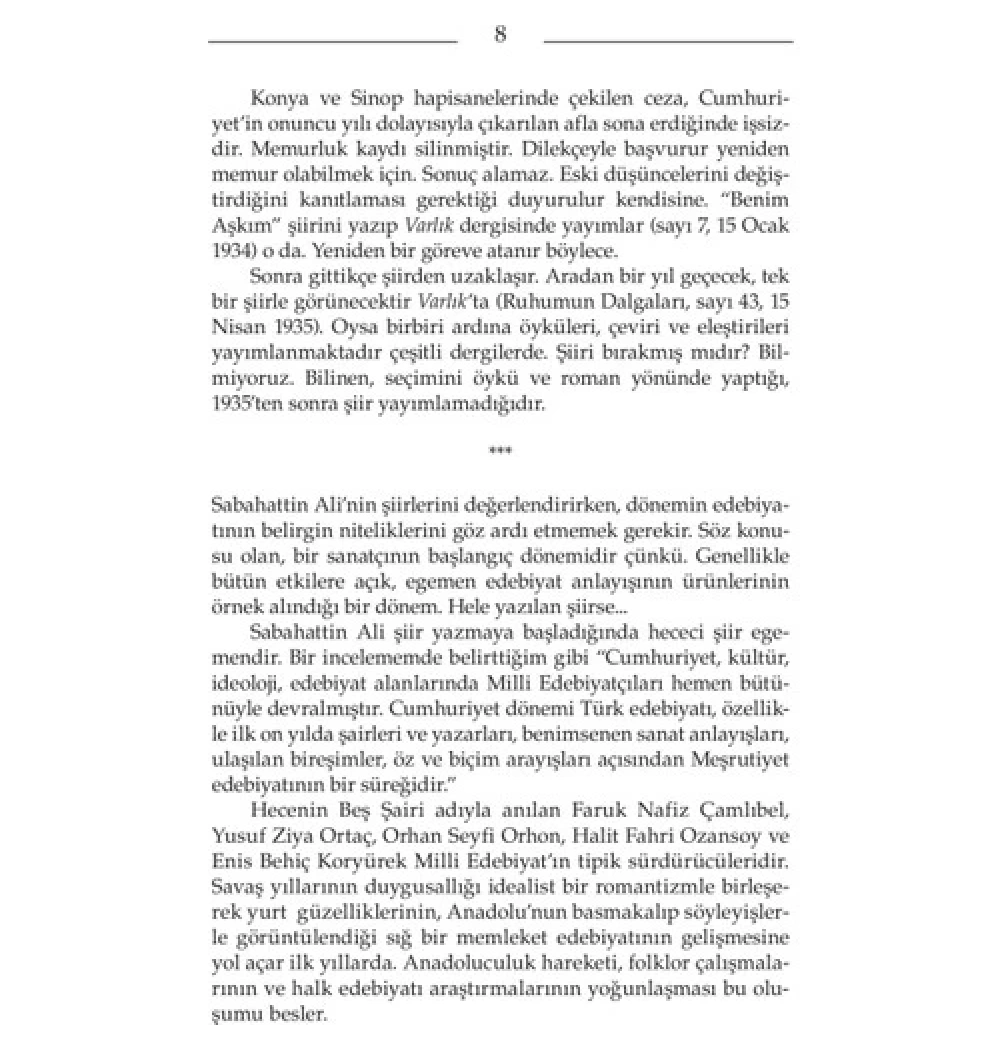 Bütün Şiirleri  Sabahattin Ali Yapı Kredi