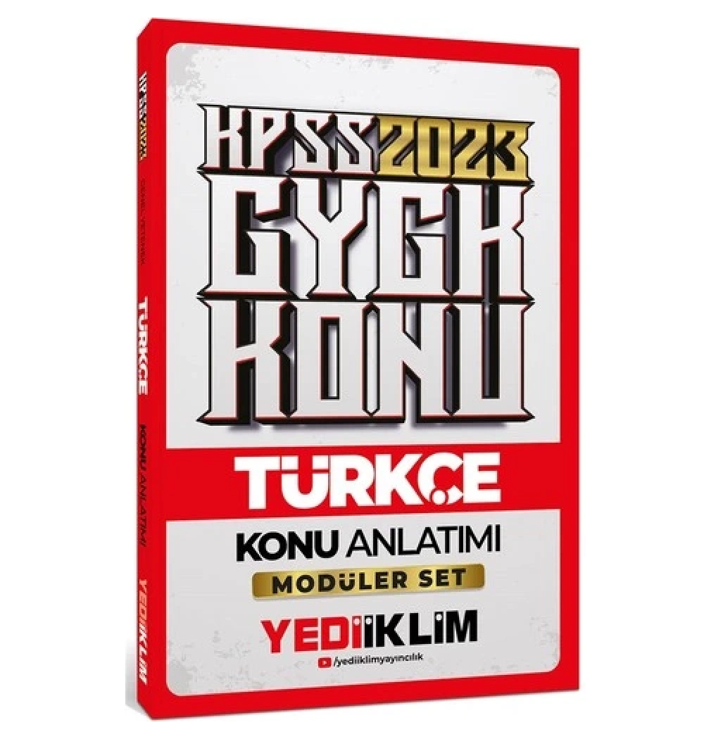 Kpss 2023 Gk Türkçe Konu Anlatımı Yediiklim