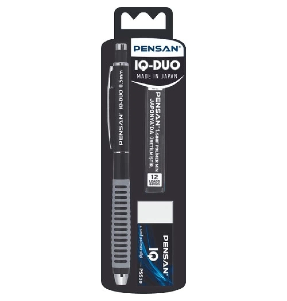 Pensan Iq-Duo Set 0.5 Mm silgi+ Min