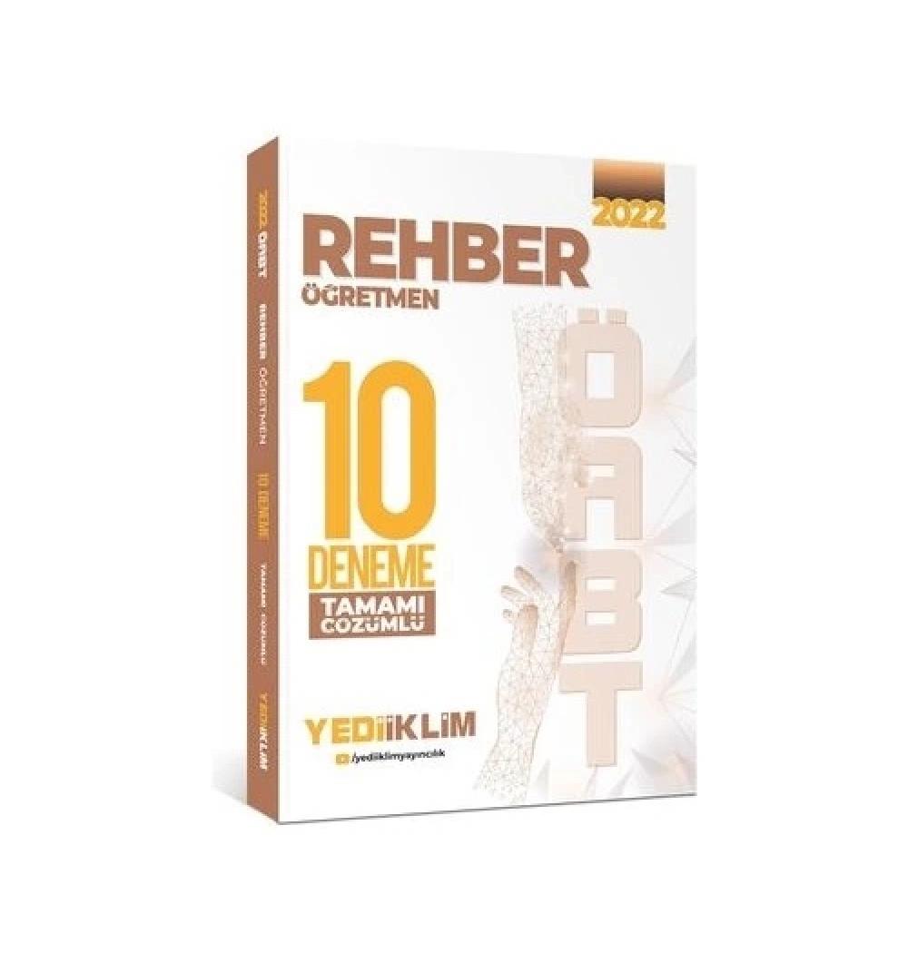 Öabt 2022 Rehber Öğretmen Çözümlü 10 Deneme  Yediiklim