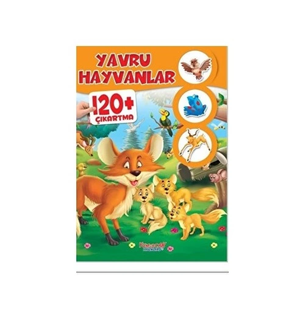 Yavru Hayvanlar 120+ Çıkartma  Yumurcak Yayın