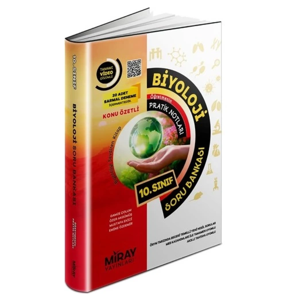 Miray 10.Sınıf Biyoloji Konu Özetli Soru Bankası