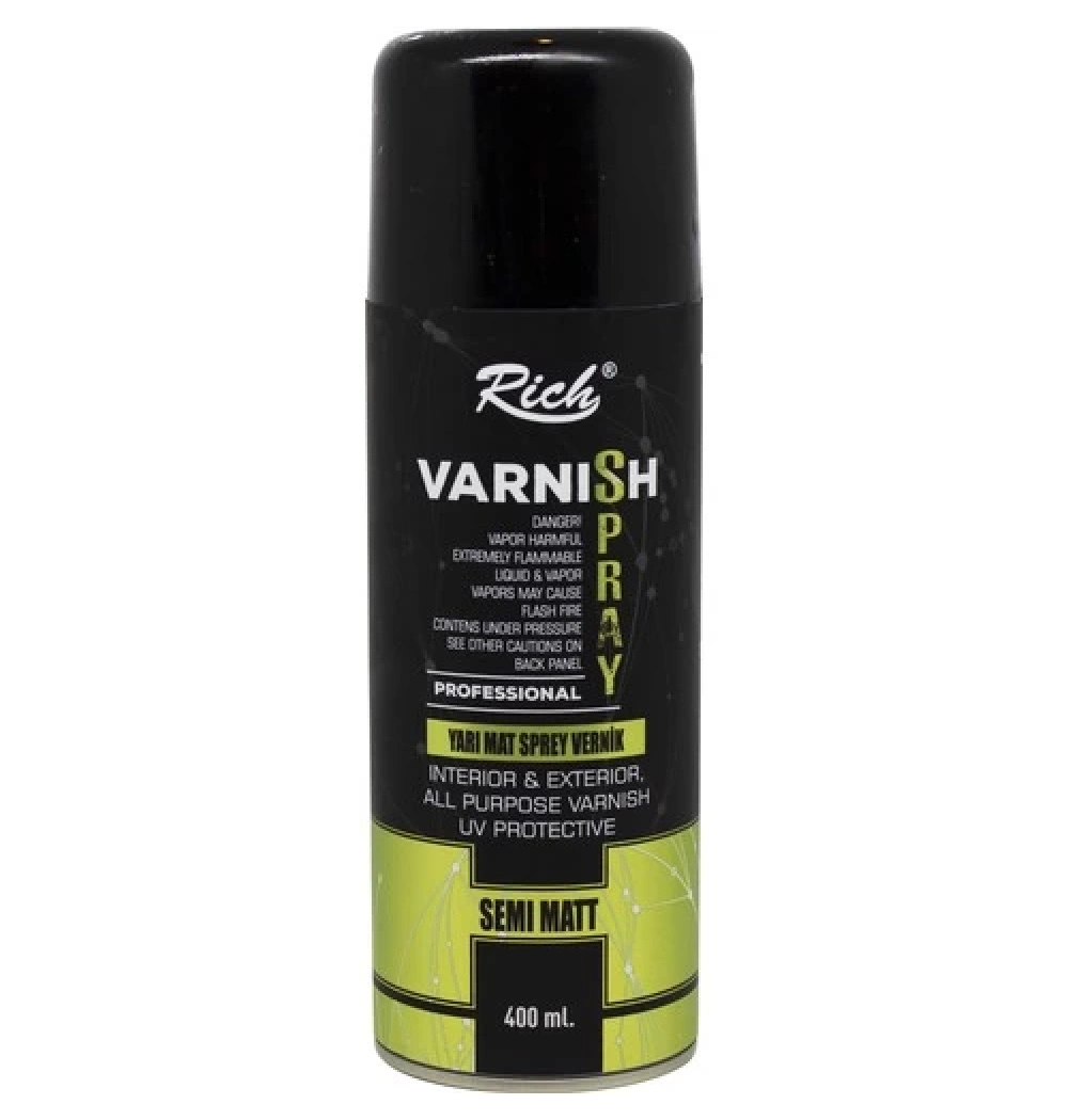 Rich Spray Vernik Yarımat 400 Cc 04559