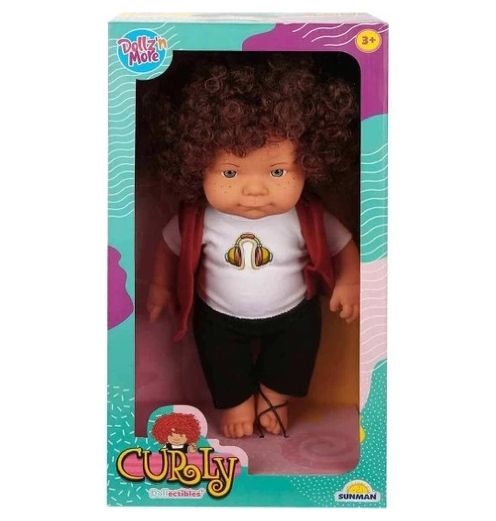 Kutulu Curly Bebek 35 Cm Suns01030151