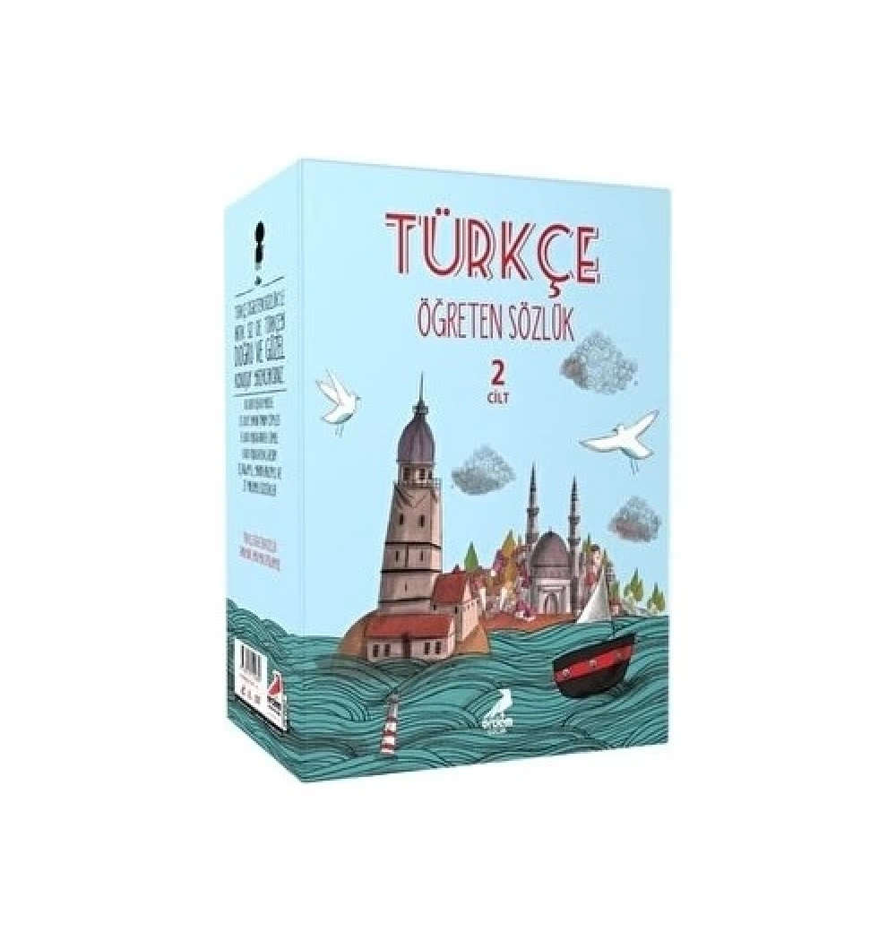 Türkçe Öğreten Sözlük 2 Cilt Takım  Karton Kapak  Erdem Yayın
