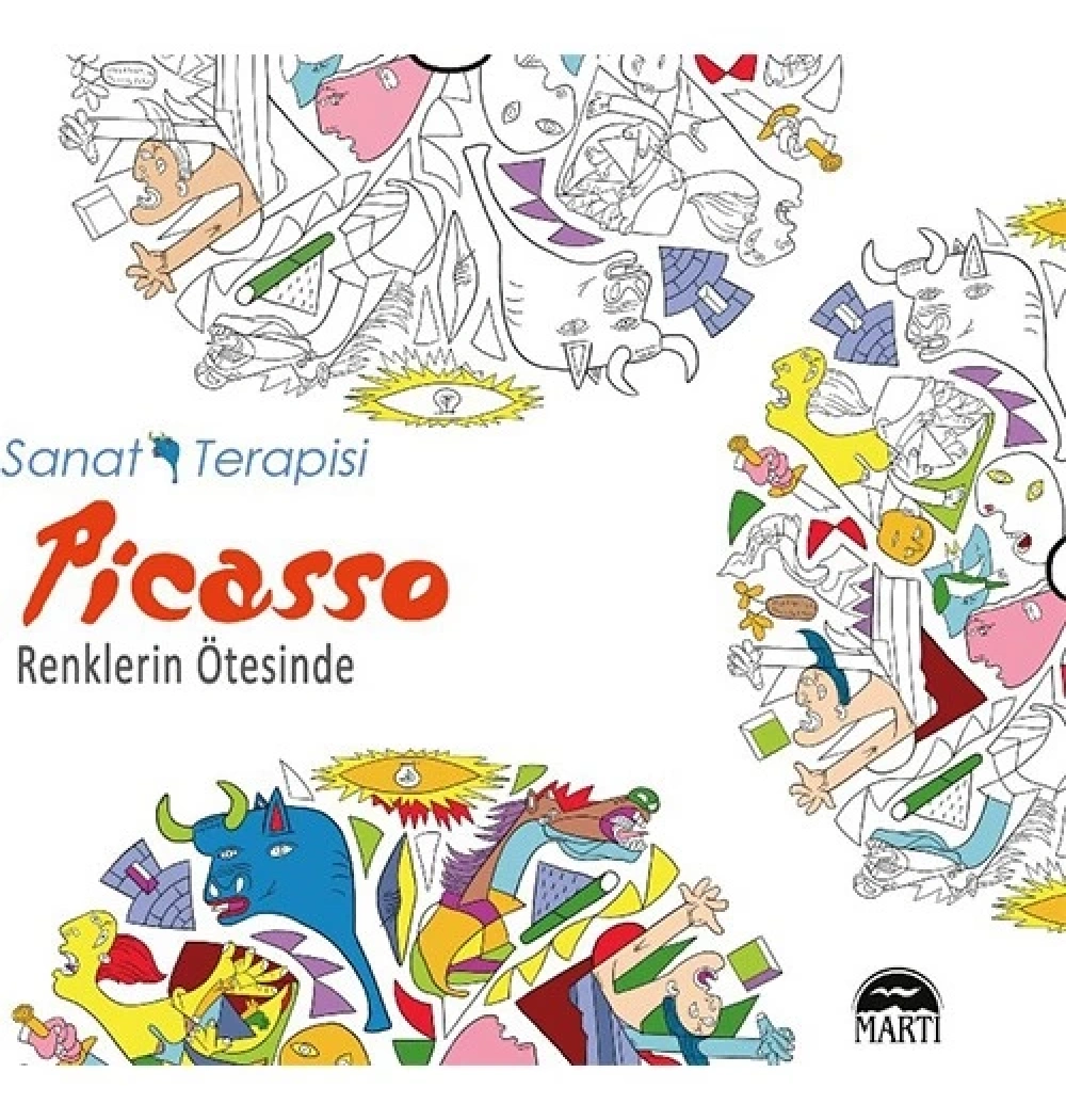Sanat Terapisi Picasso Renklerin Ötesinde Martı Yayın
