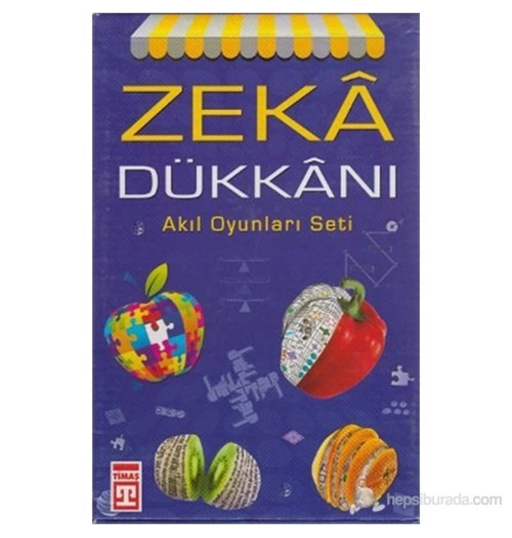 Zeka Dükkanı  Akıl Oyunları 1. Set  4 Kitap   Dikkat Ve Zeka Akademisi