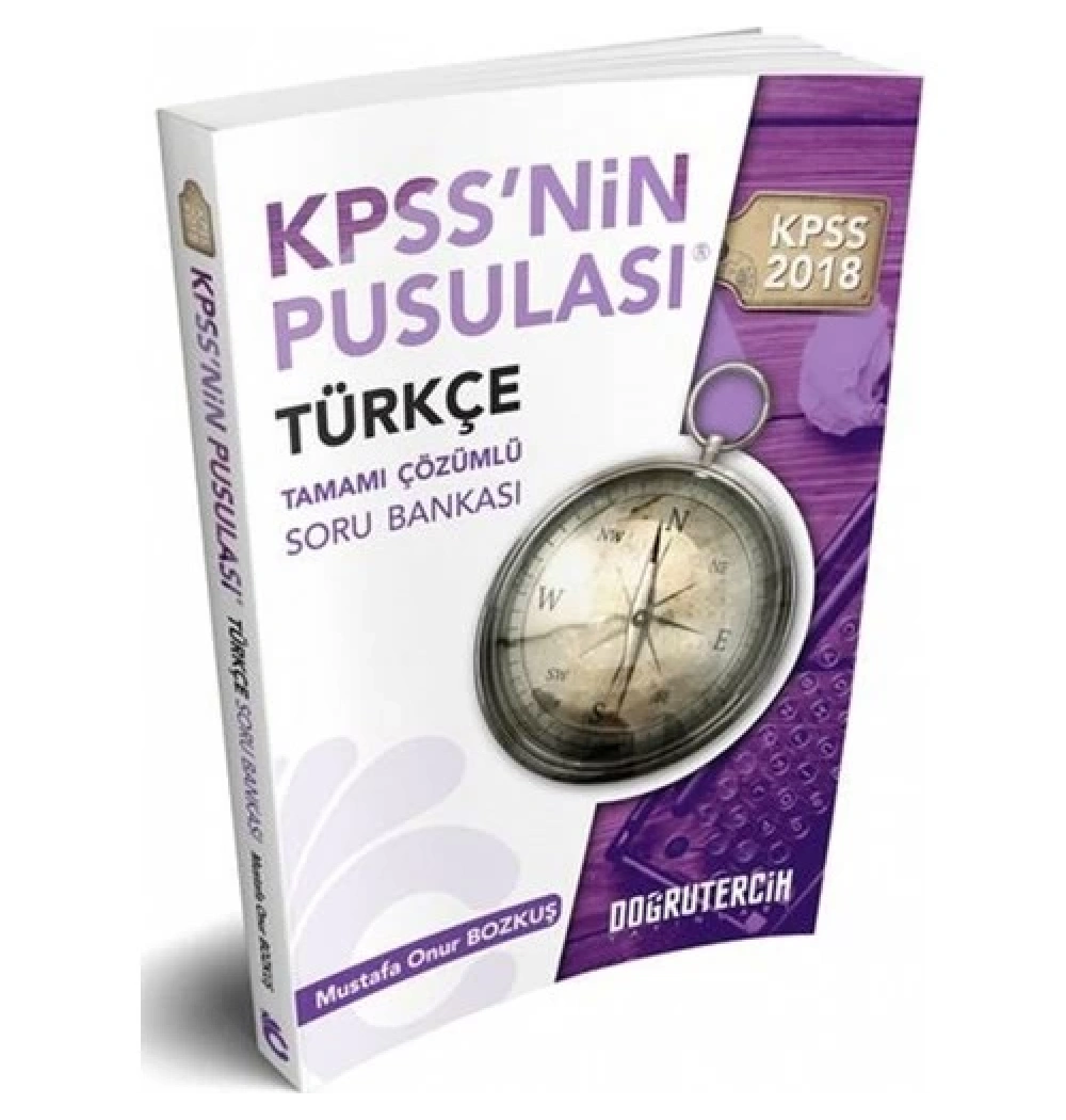 Kpss Nin Pusulası Türkçe Soru Bankası  D Tercih