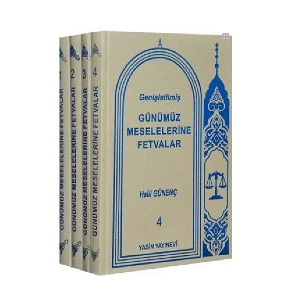 Günümüz Meselelerine Fetvalar 4 Cilt Takım Halil Gönenç Yasin Yayın