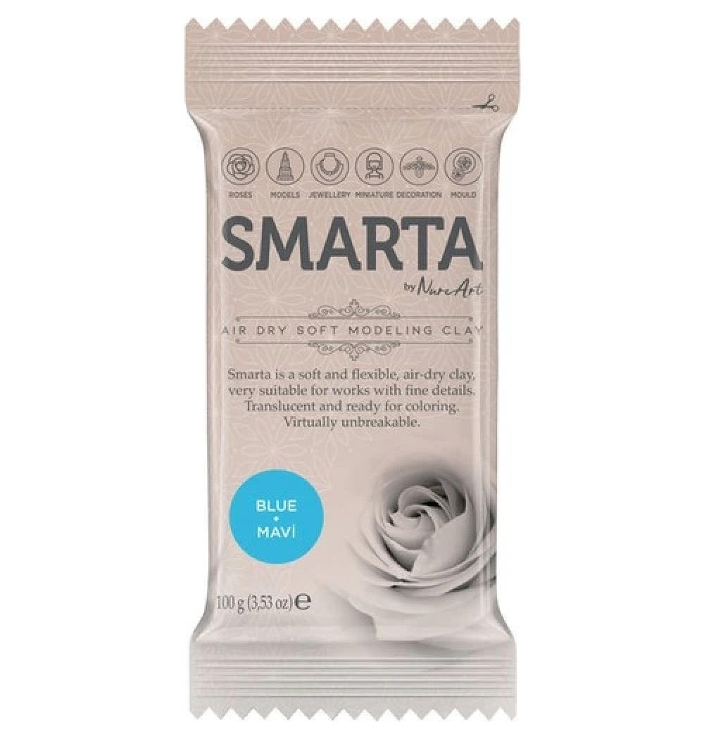 Smarta Akıllı Model Hamur Mavi 100Gr