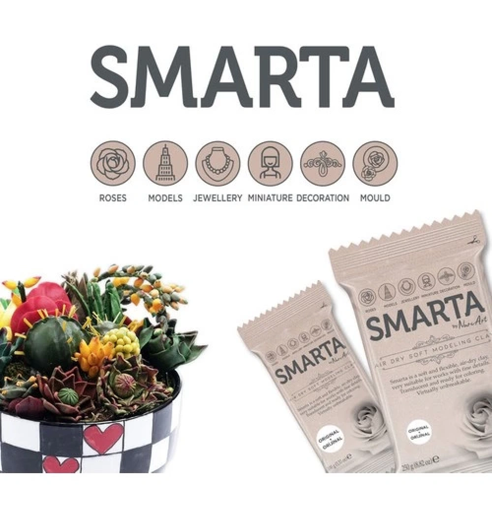 Smarta Akıllı Model Hamur Mavi 100Gr