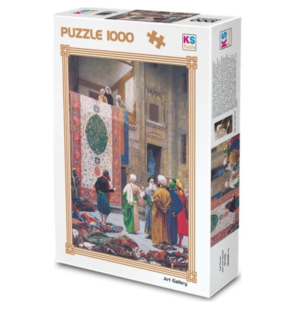 Ks Games Puzzle 1000 Parça Halı Tüccarı