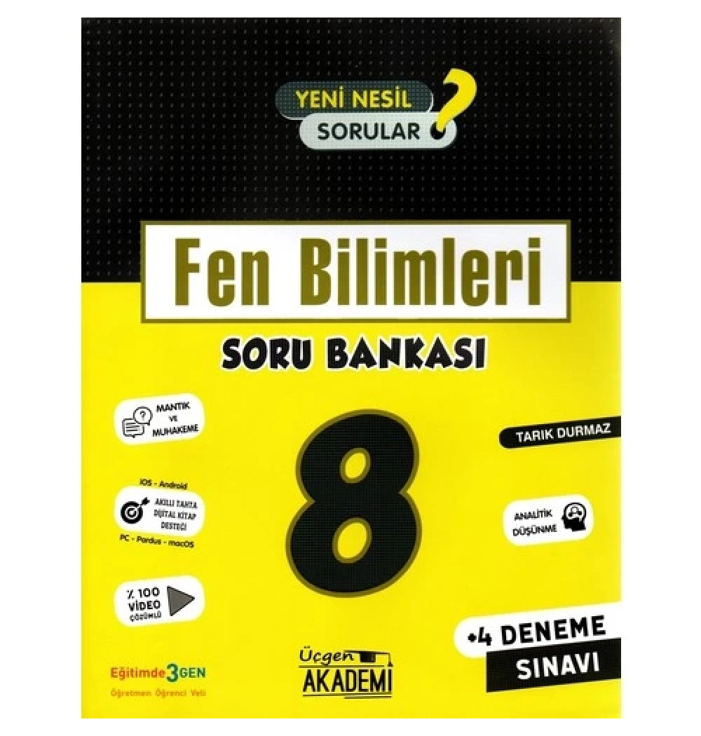 Üçgen 8.Sınıf Fen Bilimleri Soru Bankası