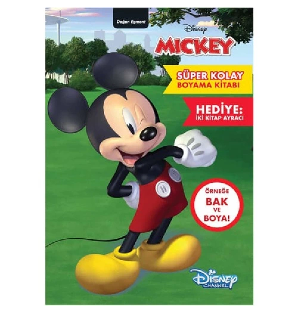 Mıckey Süper Kolay Boyama Kitabı Doğan Egmont