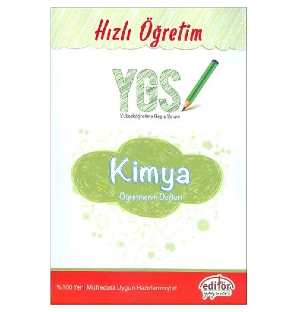 Editör Ygs Kimya Öğretmen Defteri