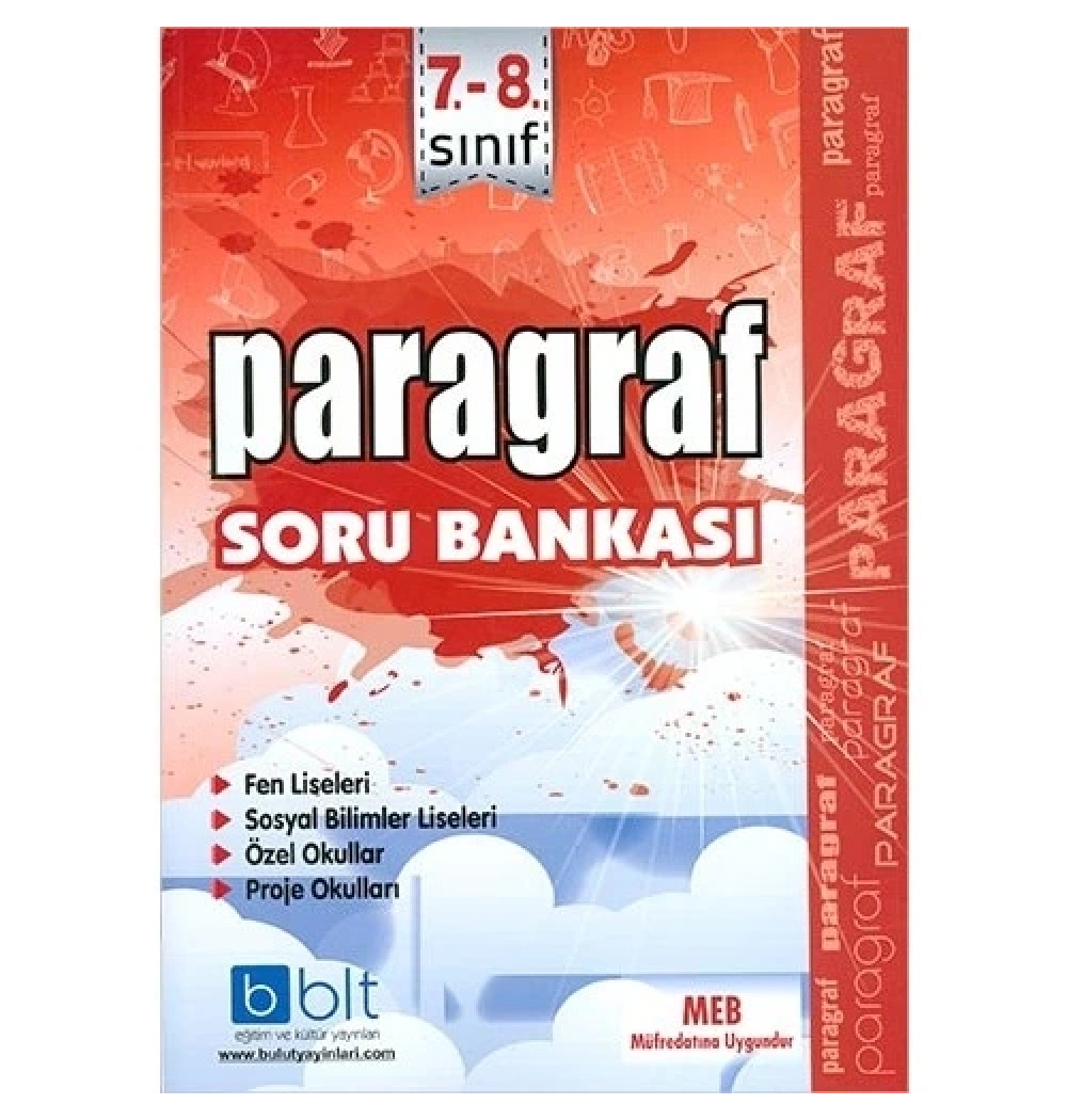 7-8.Sınıf Paragraf Soru Bankası Eğitim Kültür Yayın