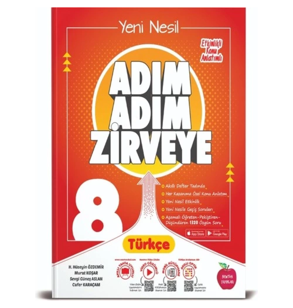 Newton 8.Sınıf Türkçe Konu Anlatımlı Adım Adım Zirveye