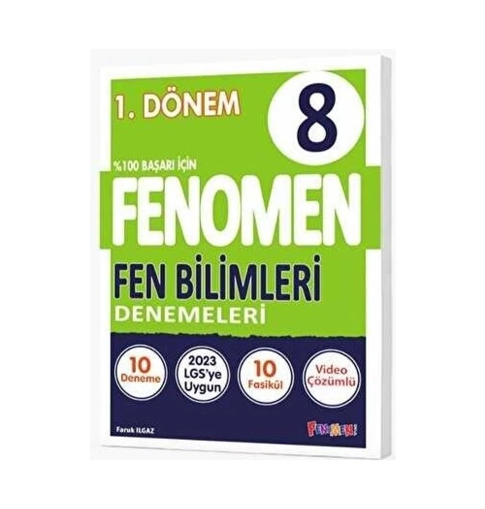 Fenomen 8.Sınıf 1.Dönem Fen Bilimleri Denemeleri