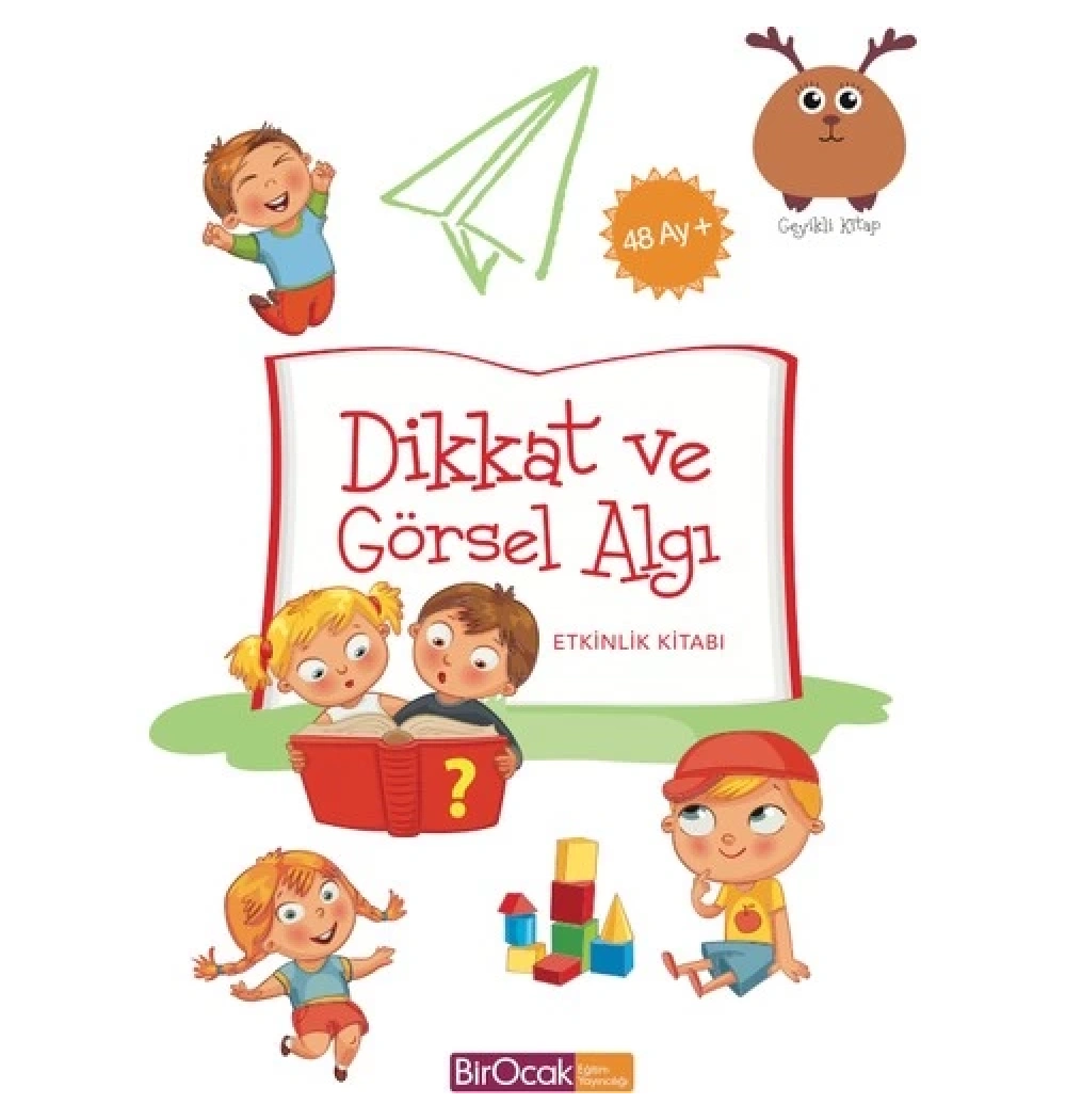 Dikkat Ve Görsel Algı Etkinlik Kitabı  Birocak