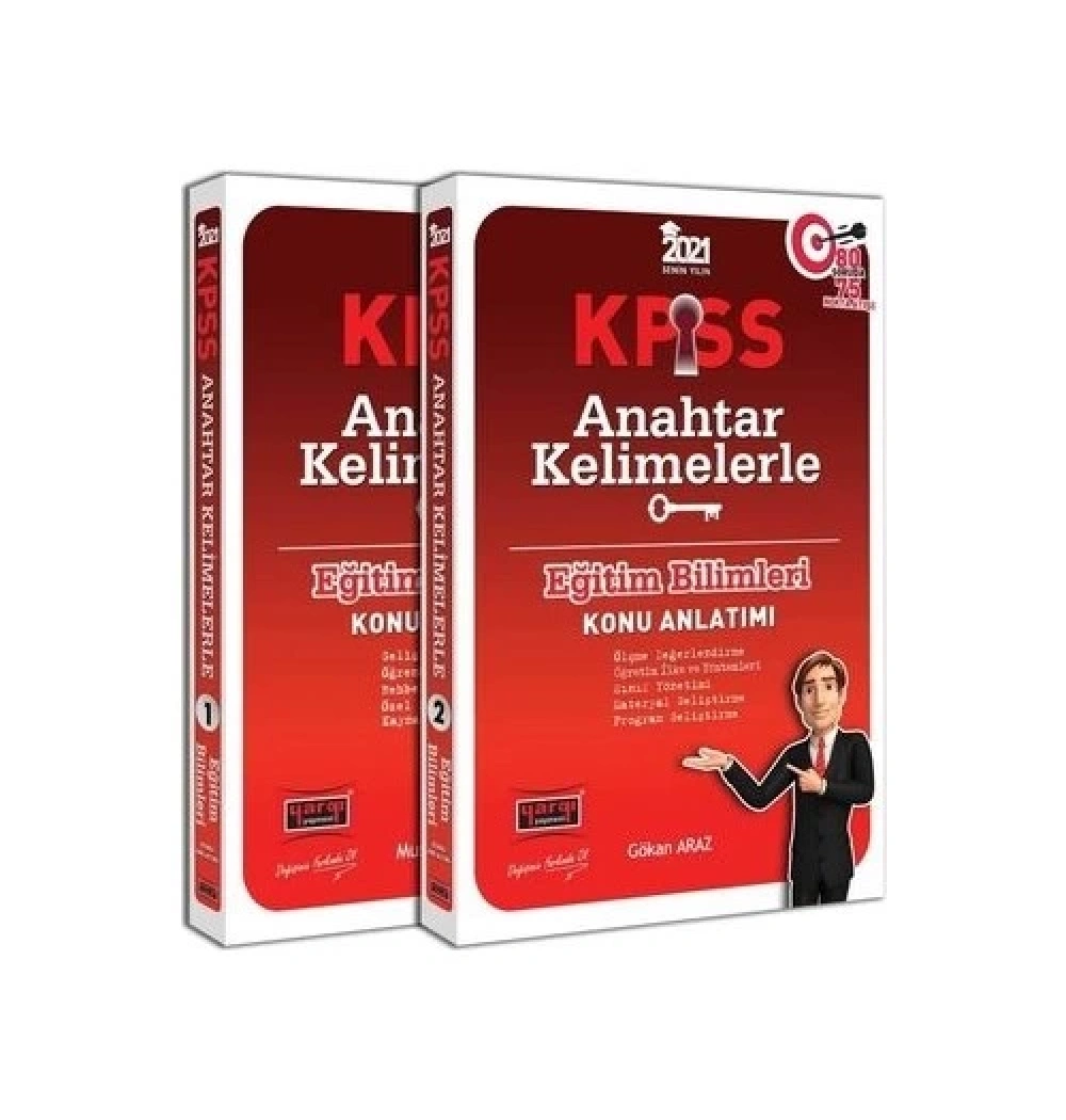 Kpss Eğitim Bilimleri Konu Anlatım 2 Li Set Yargı Yayın