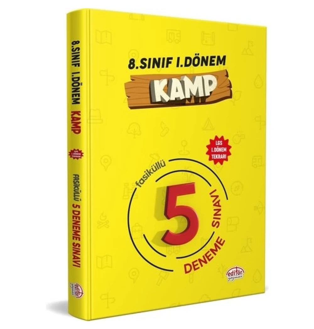 Editör 8.Sınıf 1.Dönem Kamp 5 Deneme Sınavı