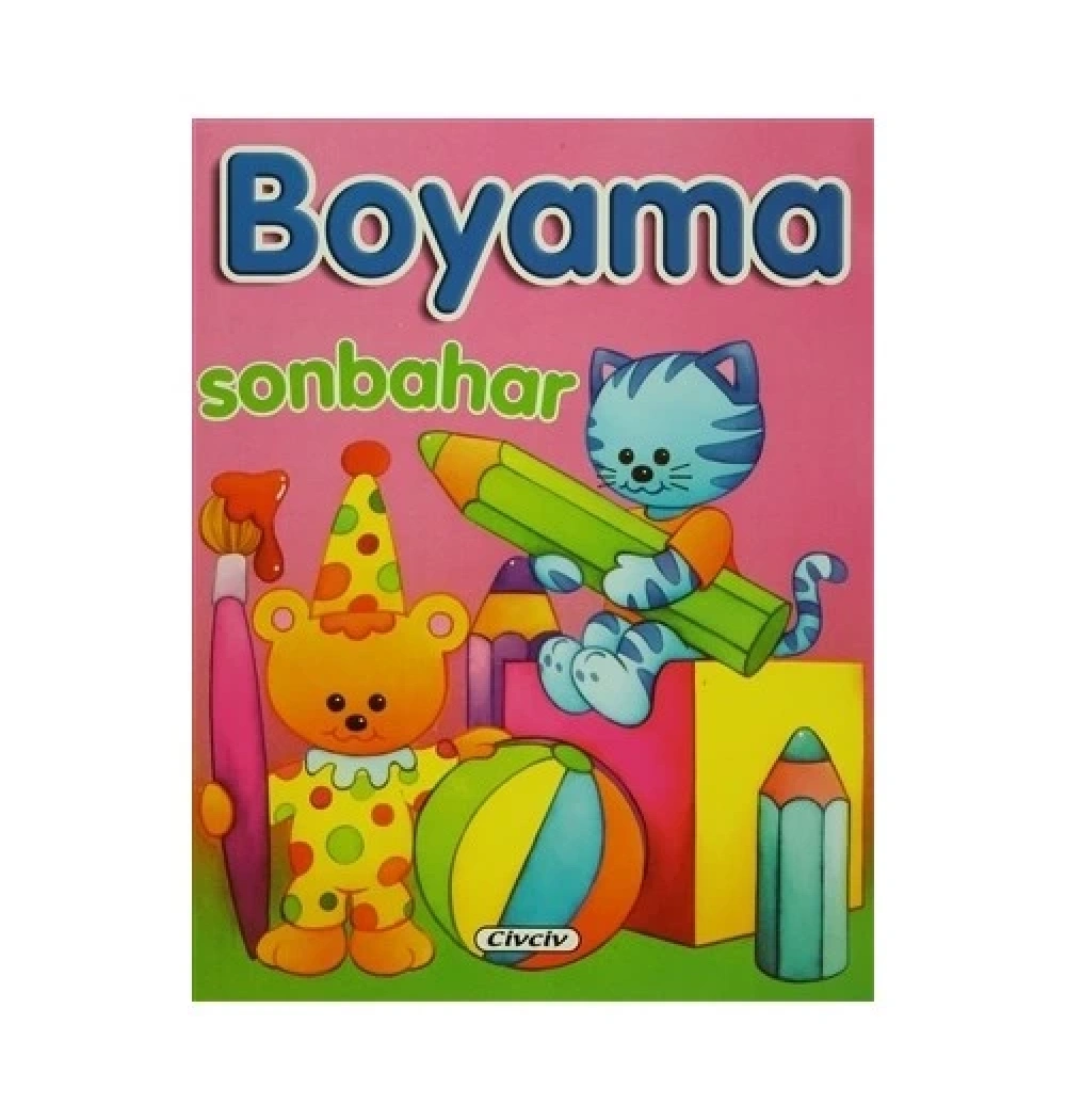 Mevsimler Boyama Sonbahar   Civciv
