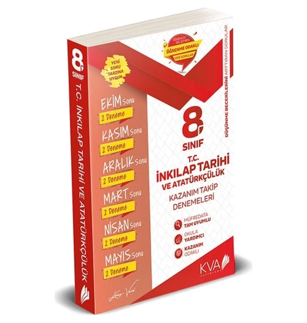 8.Sınıf İnkilap Kazanım Takip Denemeleri   Kva