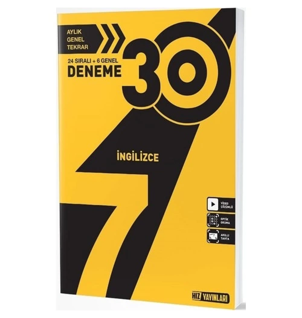 Hız 7.Sınıf İngilizce 30 Deneme