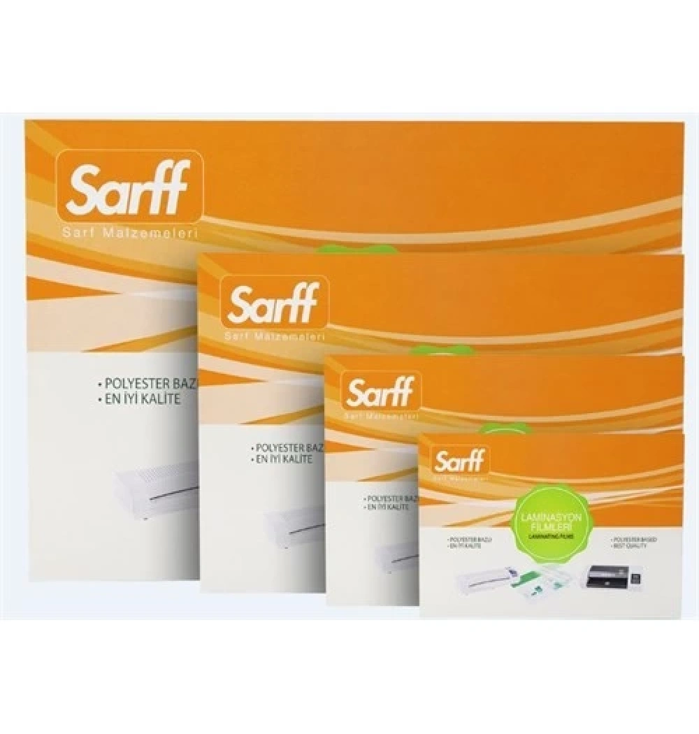 Sarff 85X115 Polyester Laminasyon Film  125 Mıc Kod:15309018