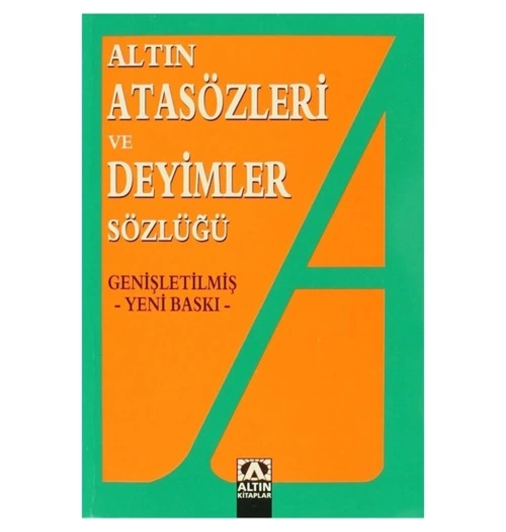 Altın Atasözleri̇ Ve Deyi̇Mler Sözlüğü Karton Kapak