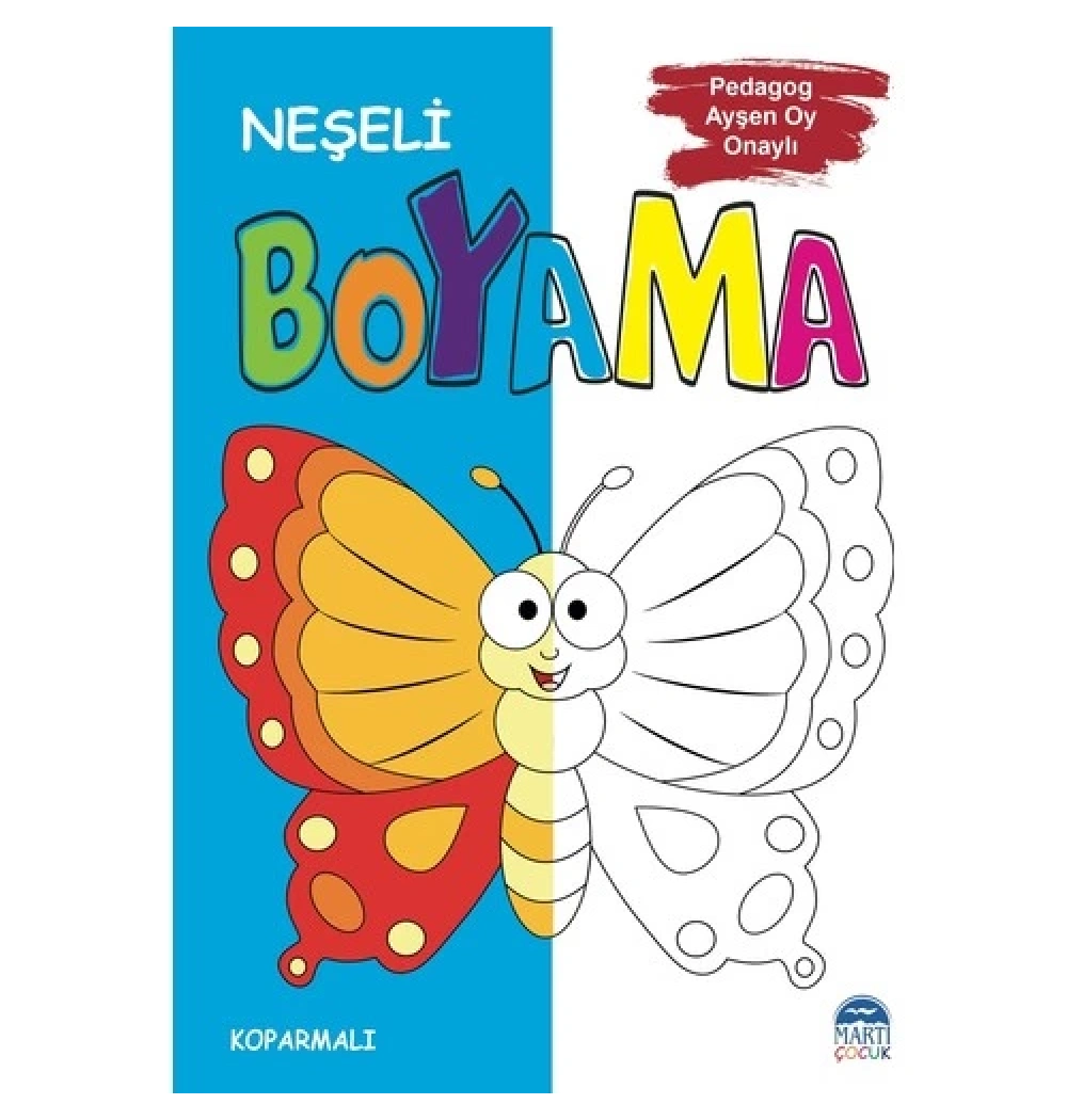 Neşeli Boyama  Martı Çocuk