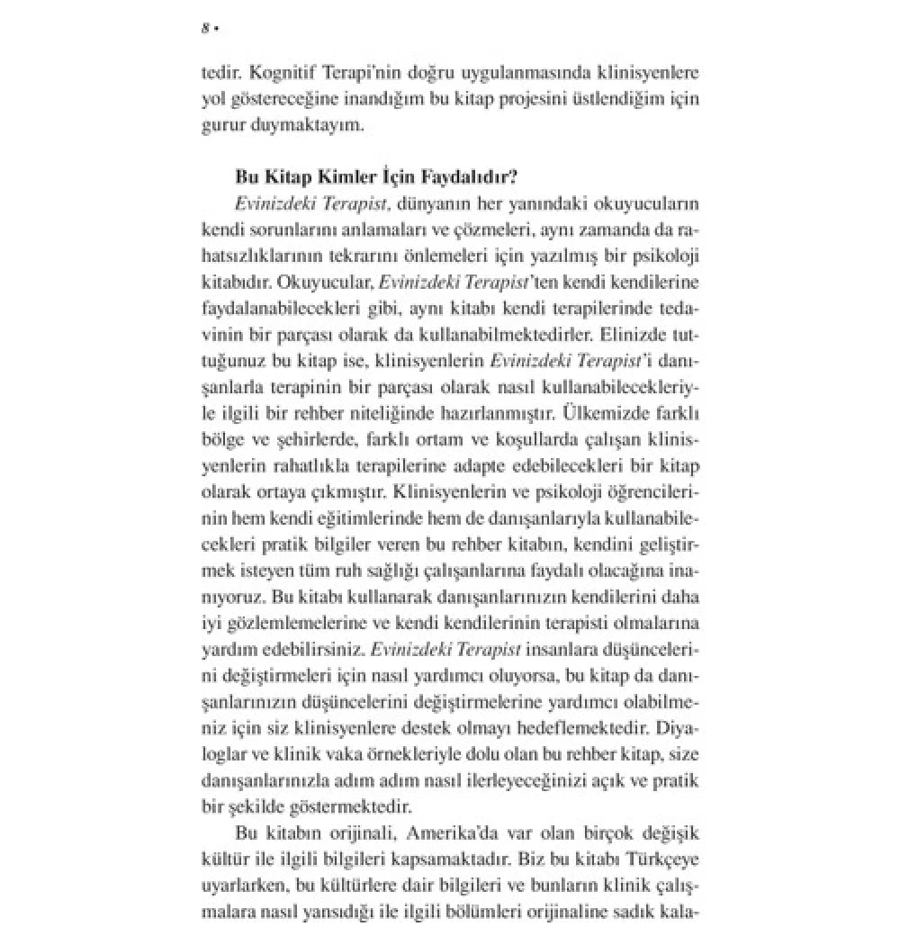 Evi̇Ni̇Zdeki̇ Terapi̇St/ D.Greenberger Altın