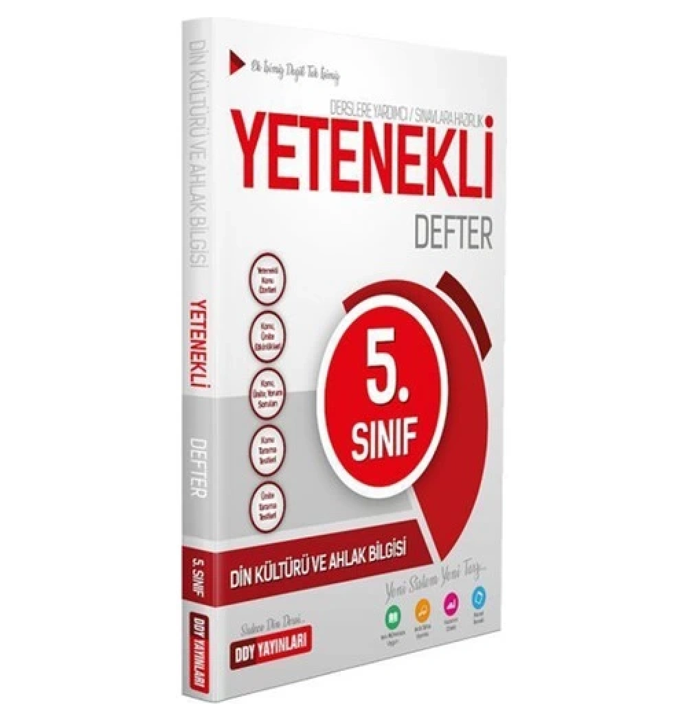 Ddy 5.Sınıf Din Kültürü Yetenekli Defter