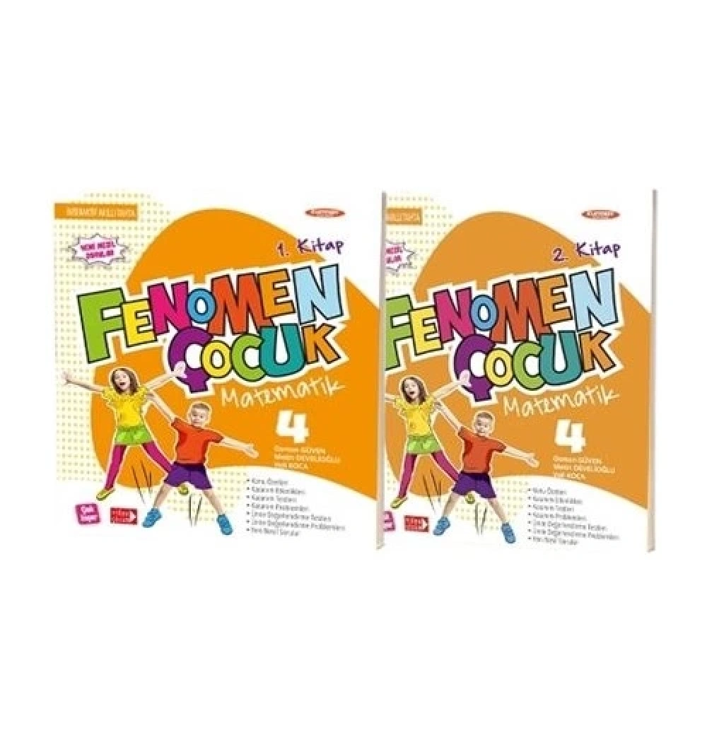 Fenomen Çocuk 4.Sınıf Matematik 2 Kitap Set