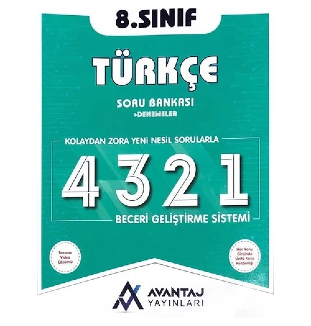 Avantaj 8.Sınıf Türkçe Soru Bankası