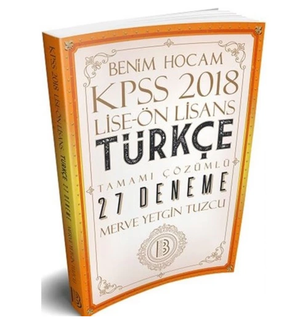 Kpss Lise Önlisans Türkçe 27 Deneme  Benimhocam