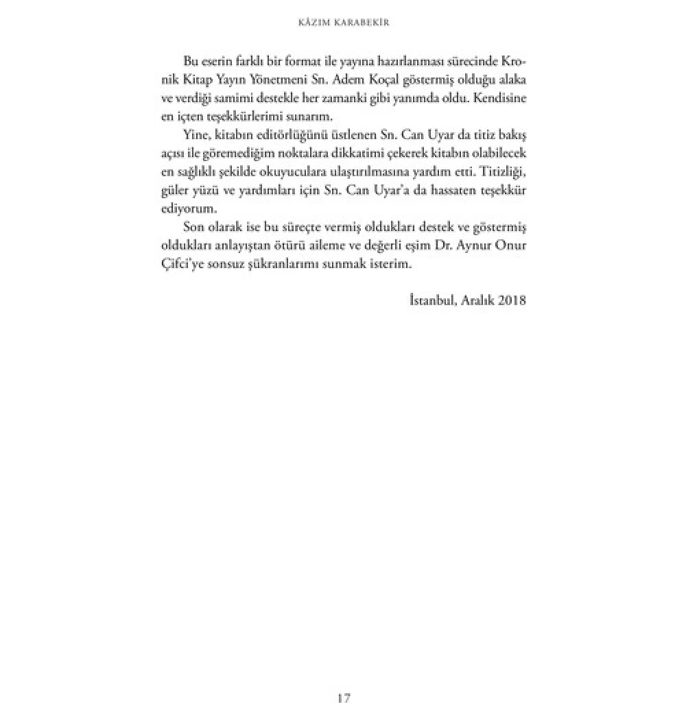Kazım Karabekir  Hayatım  Erhan Çiftçi