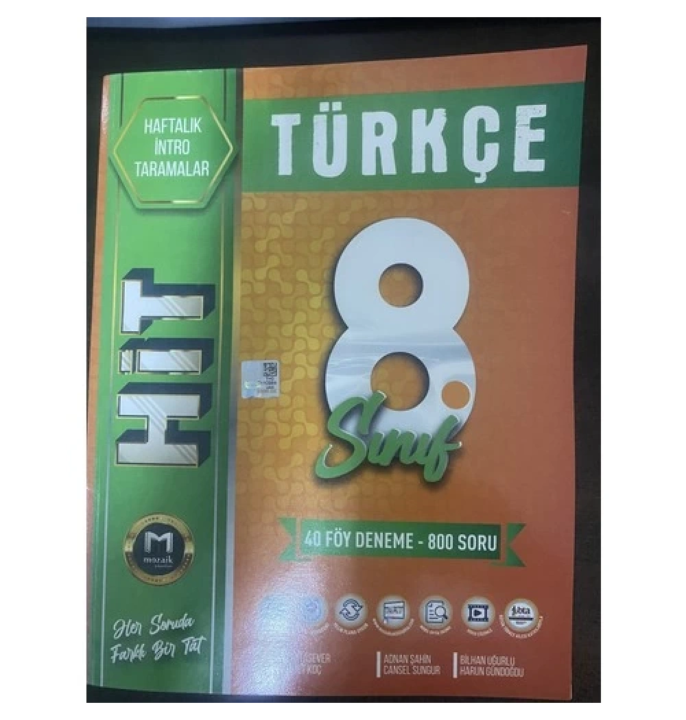 Mozaik 8.Sınıf Türkçe 40 Deneme