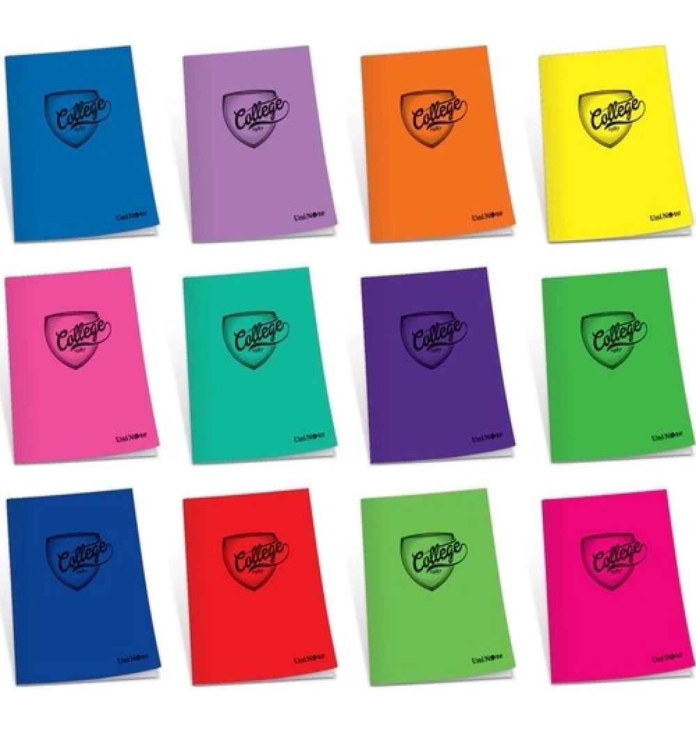 Çınar College Pp Kapak Okul Defteri A4 40 Yp Kareli