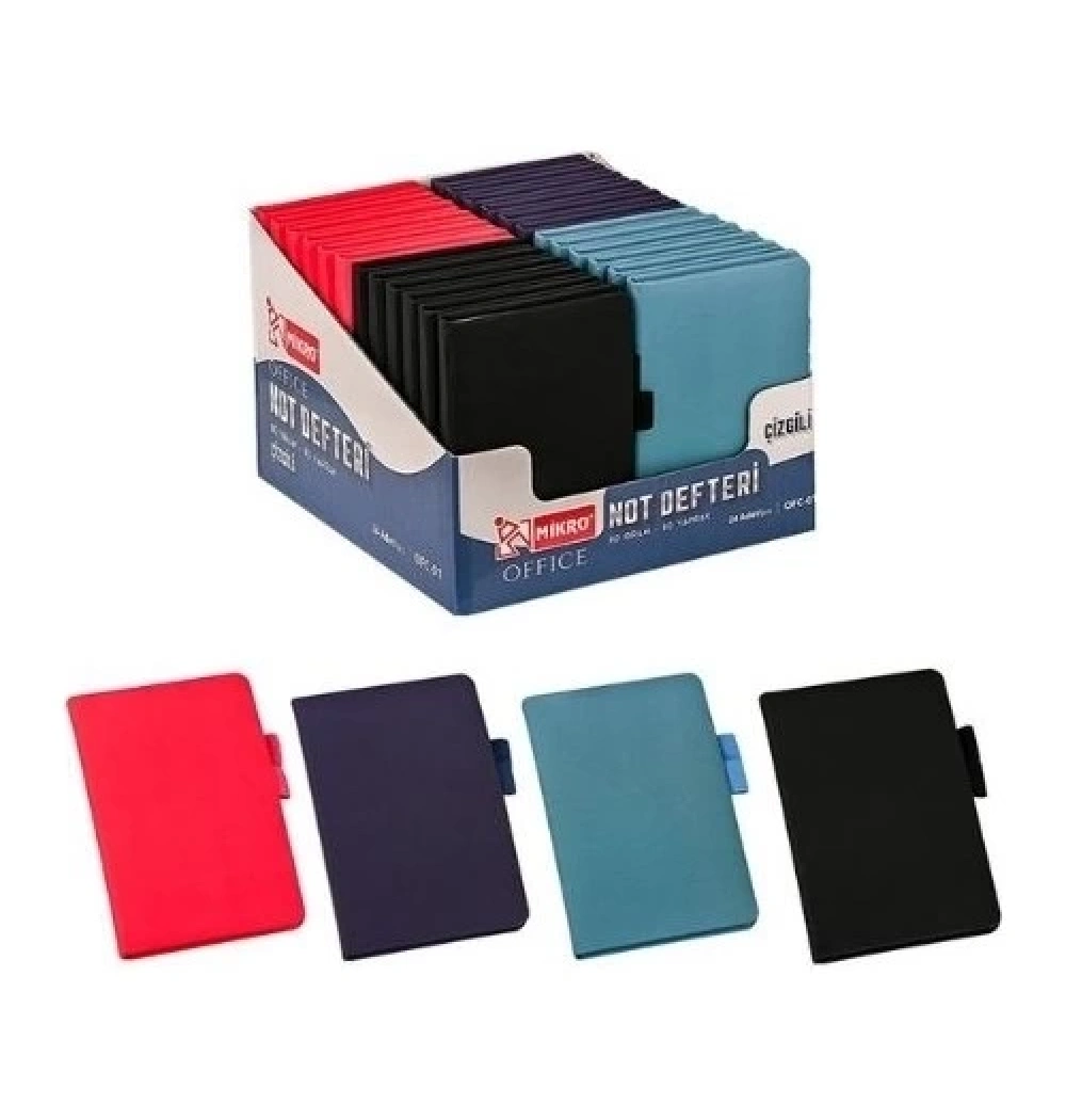 Mikro Ofc-01 Offıce Standlı Çizgli Not Defteri