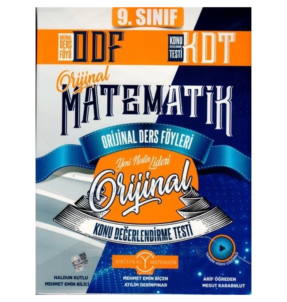 9.Sınıf Matematik Seti  Orijinal