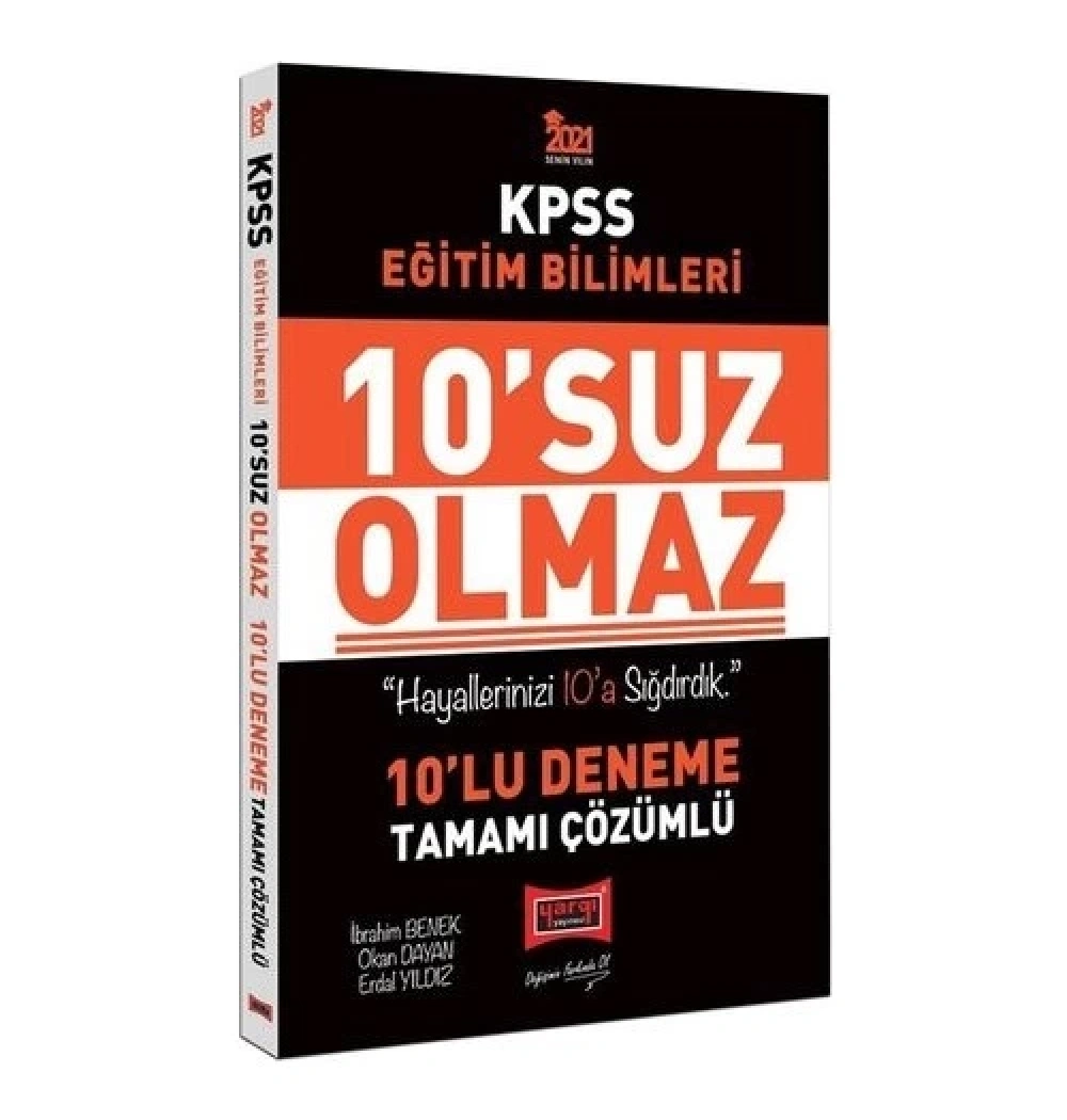 Yargı 2021 Kpss Eğitim Bilimleri 10 Çözümlü Deneme