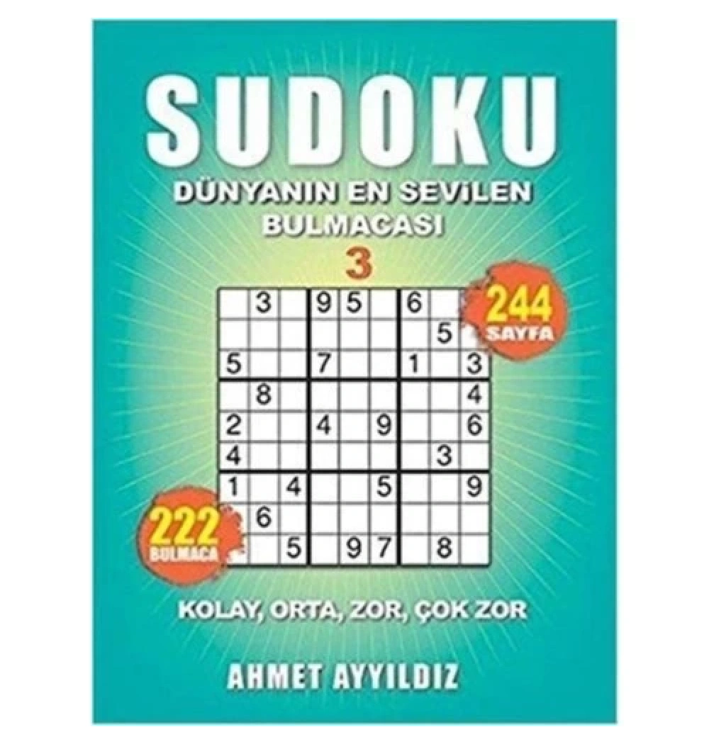 Sudoku 3 Kolay Orta Zor Çokzor Olimpos Yayın