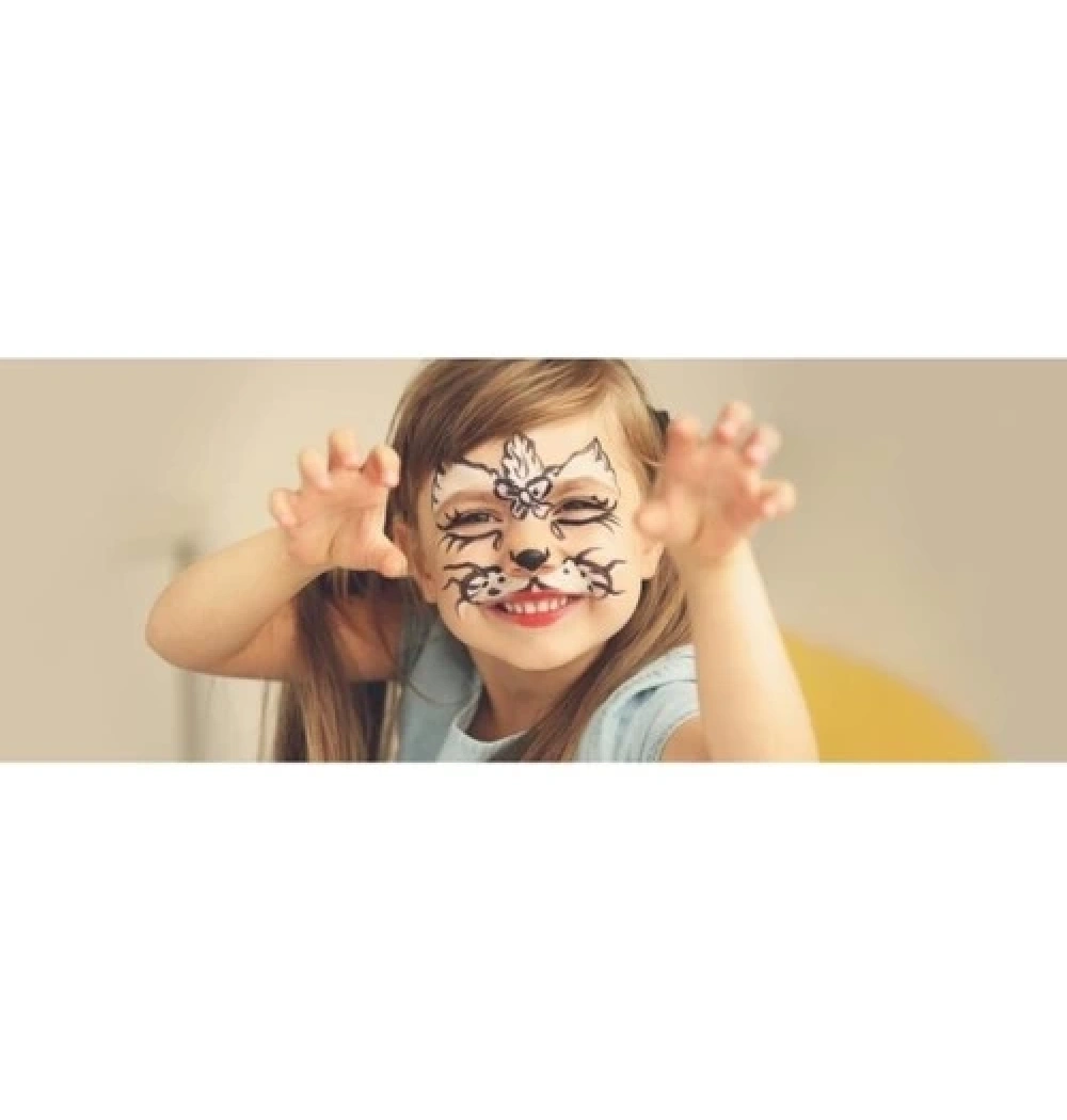 Amos Yüz Boyası Siyah Fdbk