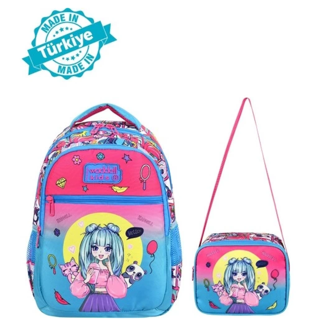 Lux İlkokul Çantası Desenli Sweet Gırl 24303 Özkara Çanta