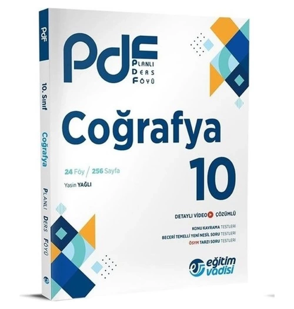 Eğitim Vadisi 10.Sınıf Coğrafya Planlı Ders Föyü