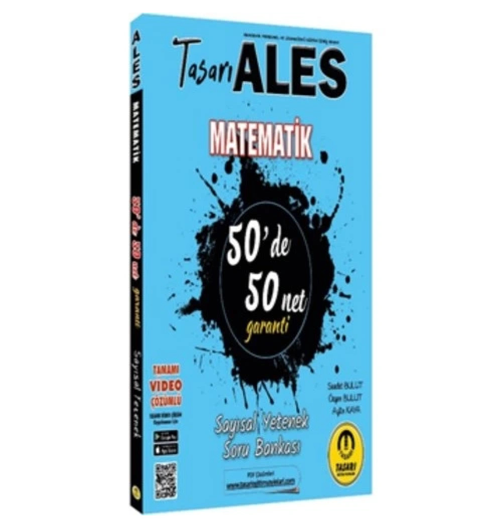Tasarı Ales Matematik 50 De 50 Net Garanti Sayısal Yetenek Soru Bankası