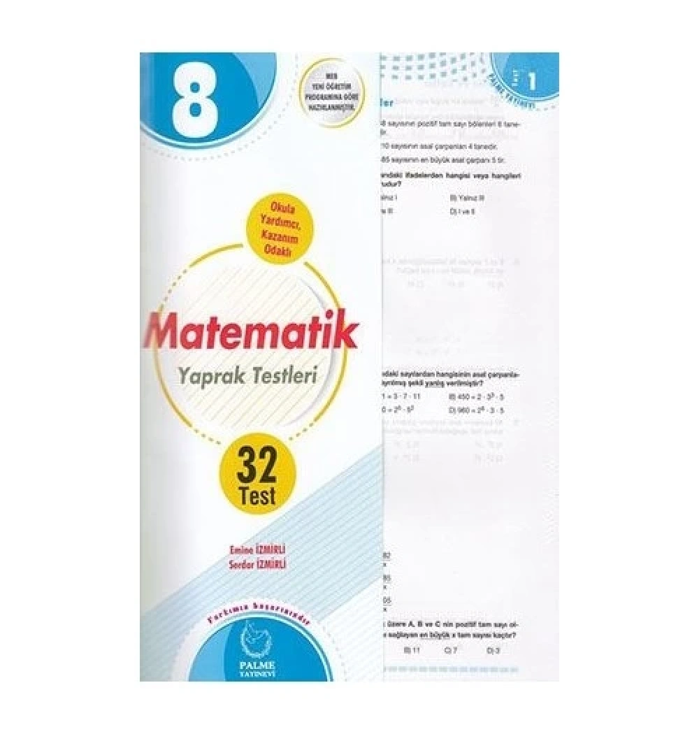 Palme 8.Sınıf Matematik Yaprak Test